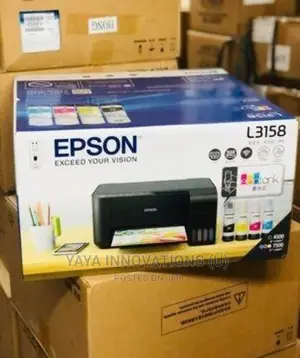 Epson L3158 Print/Copy/Scan/Wi-Fi Printer