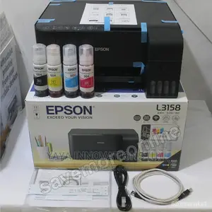 Updated Epson L3158 Wireless Printer