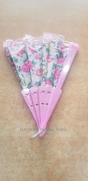Pink Hand Fan