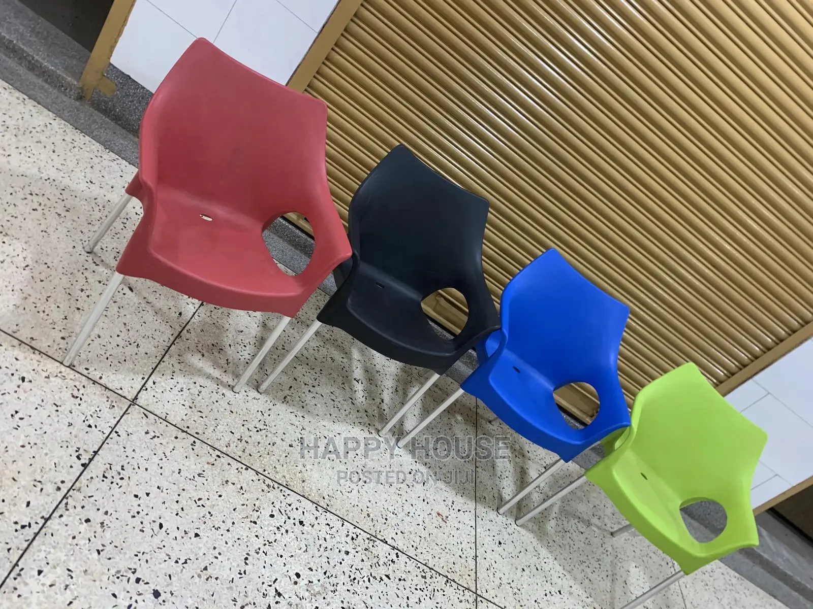 Strong Plastic Chairs.