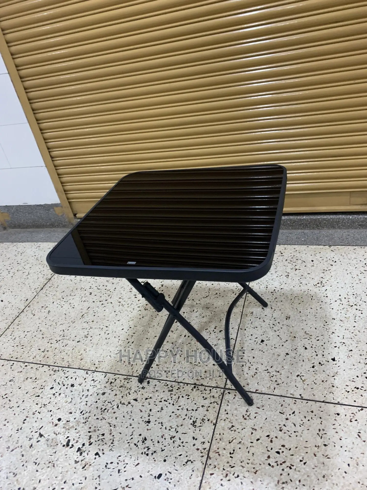 Foldable Glass Foldable Table