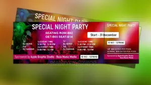 Tickets Printing for Events With Special Markings