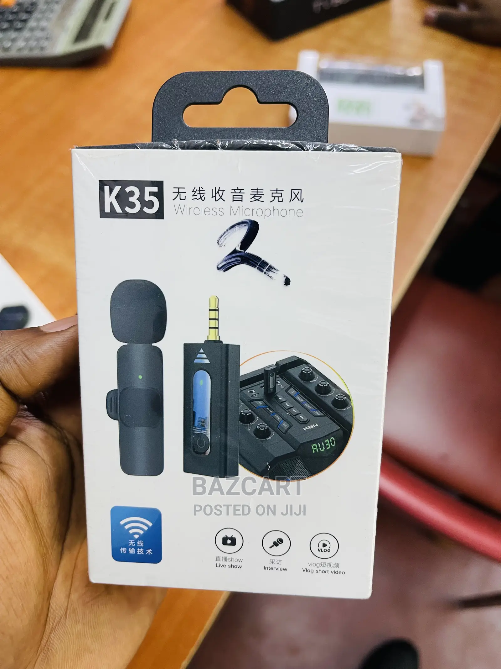K35 Wireless Dual Microphone