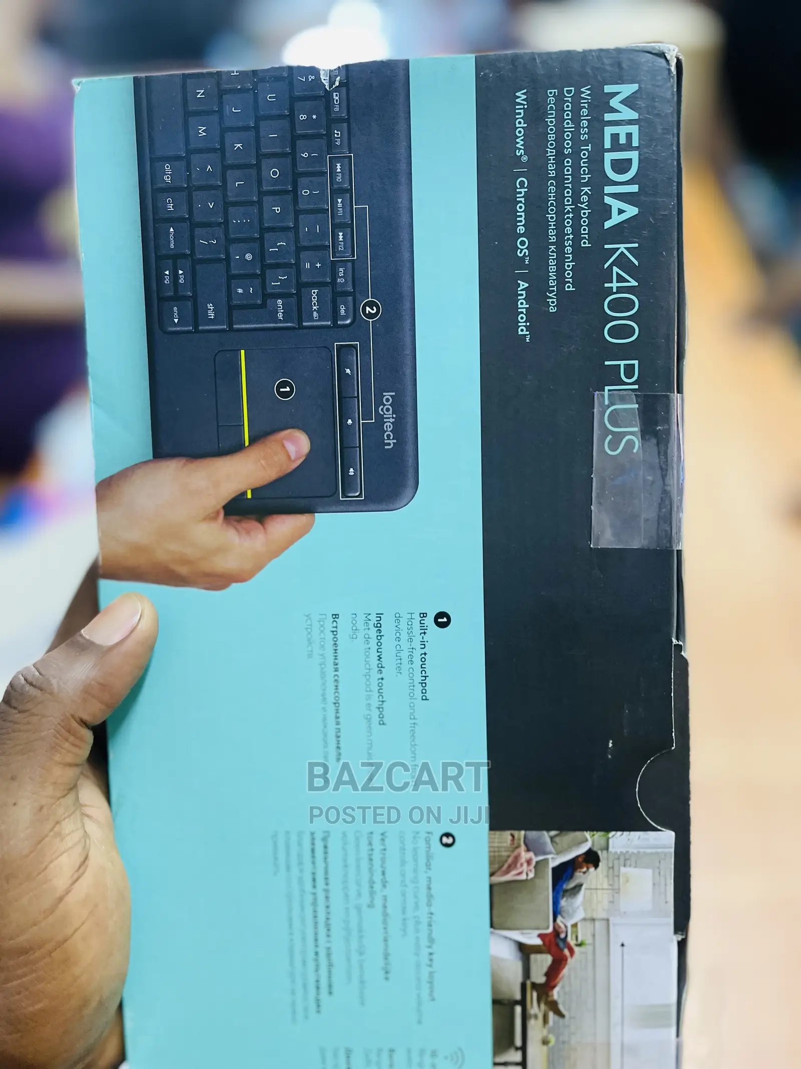 Logitech Media K400 Plus Keyboard With Touchpad