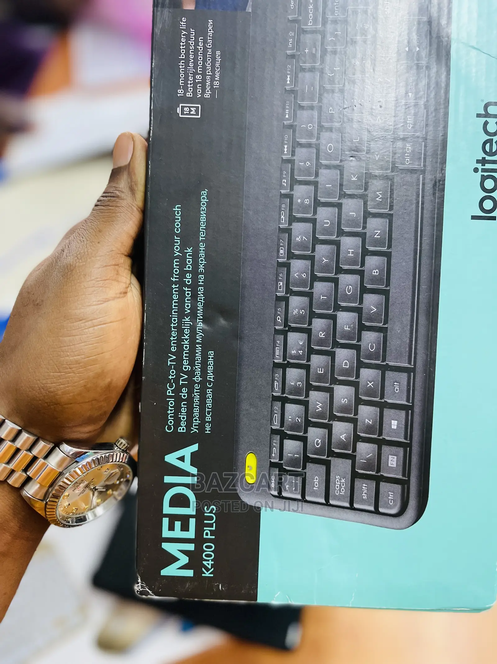 Logitech Media K400 Plus Keyboard With Touchpad