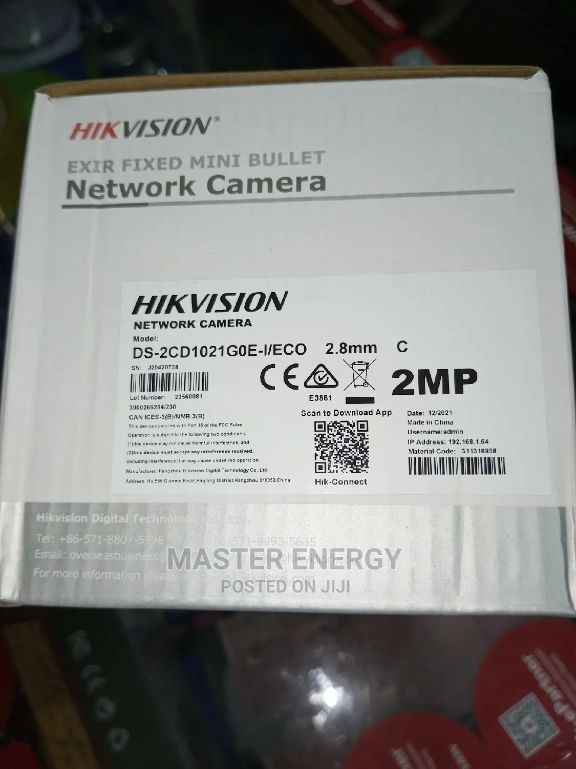 IP Camera 2mp