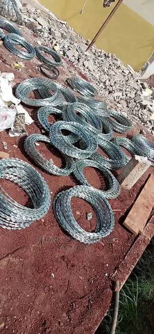 Razor Wire Fencing. Galvanised Stainless Steel