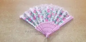 Pink Hand Fan