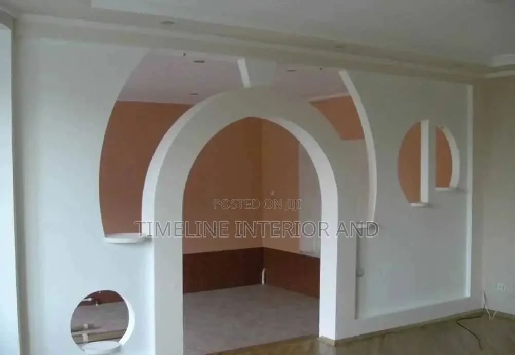 Gypsum Arch Designings.