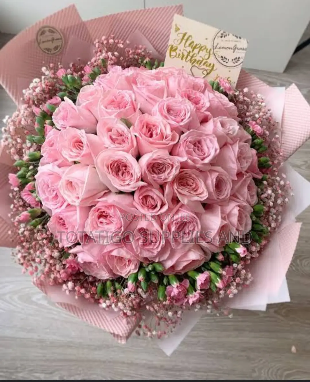 Pink Romantic Flowers