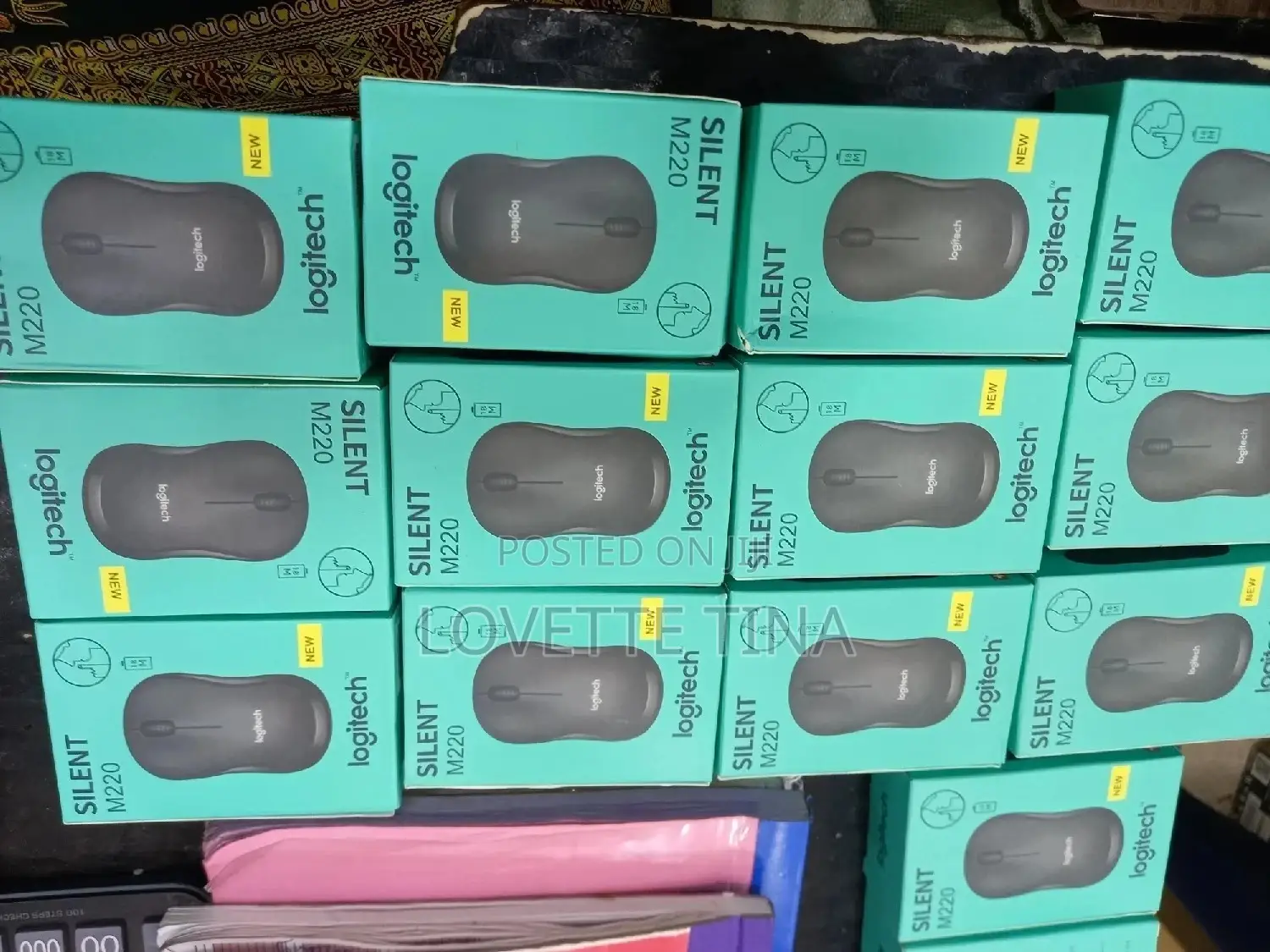 Logitech Silent Click Wireless Mouse 220