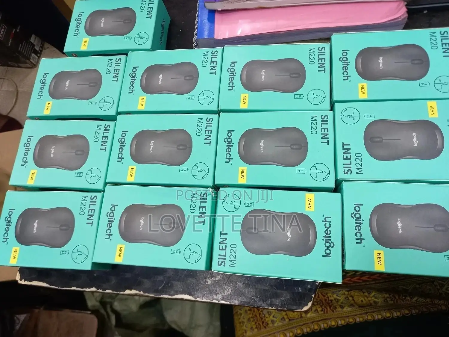 Logitech Silent Click Wireless Mouse 220