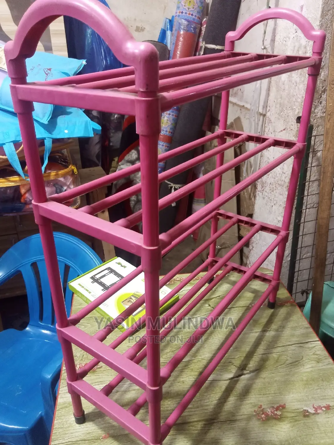 Plastic Shoe Rack.