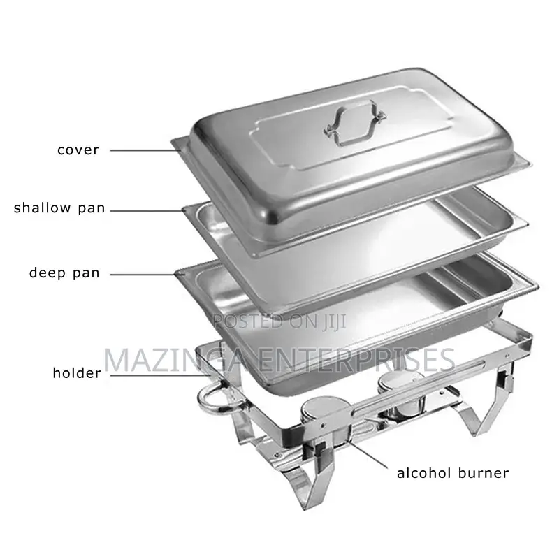 Tripple Chember Chafing Dish/Food Warmer