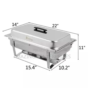 Tripple Chember Chafing Dish/Food Warmer
