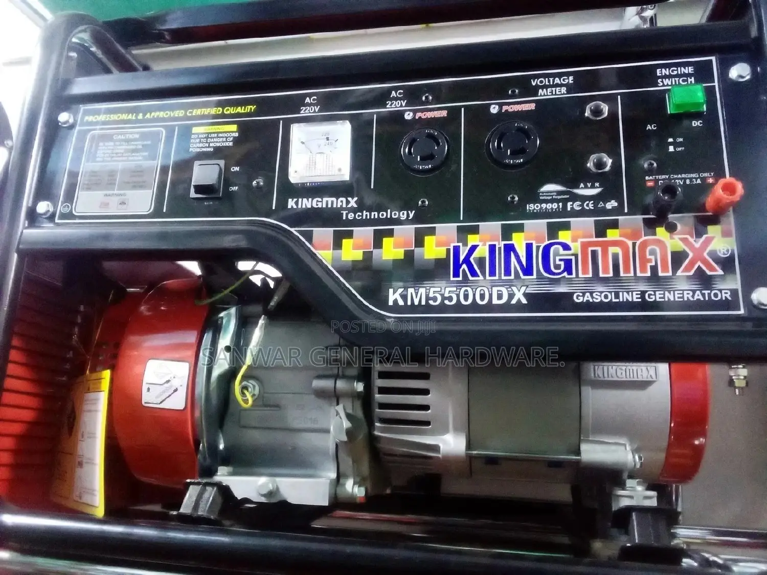KM5500DX Generator,2.8KVA,Petrol