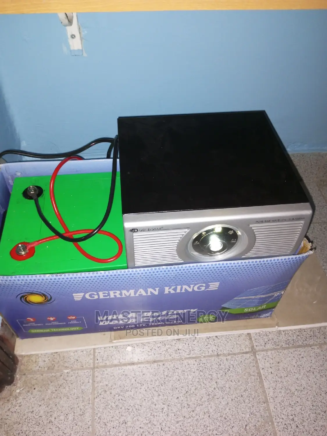 Power Back System 1000va And 200ah
