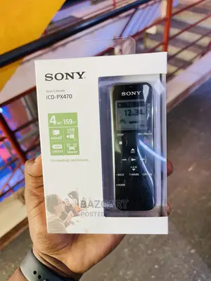 Sony Voice Recorder Icd-Px470 4gb Storage