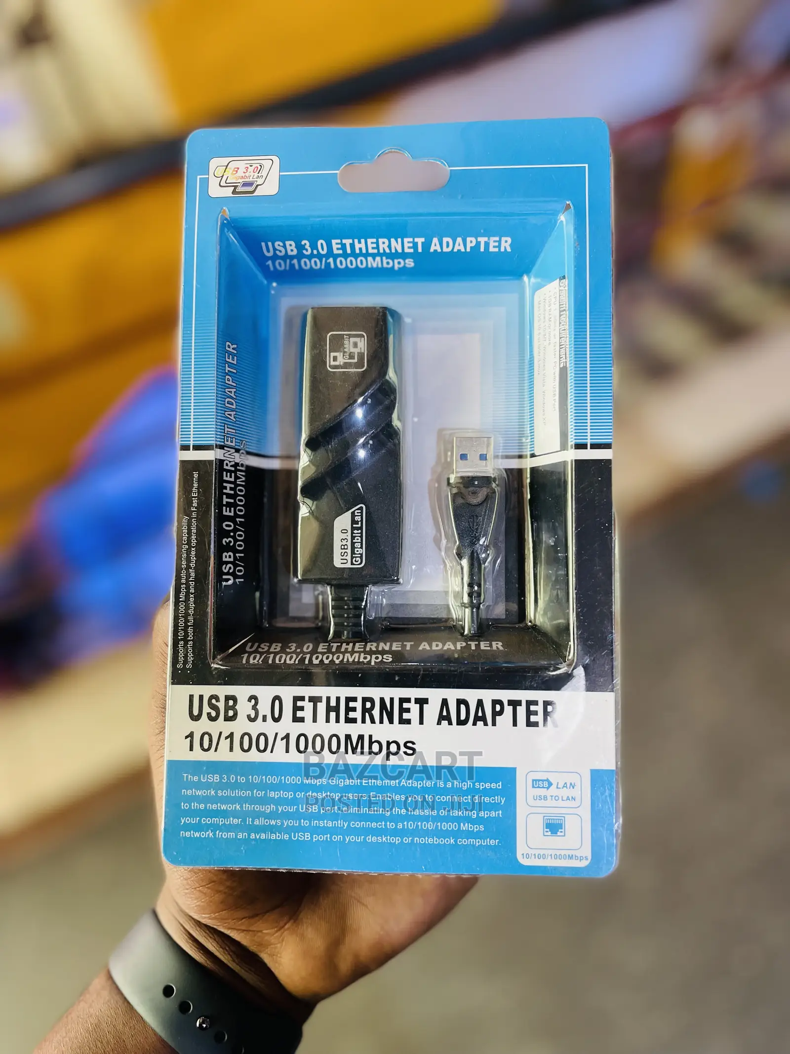 USB 3.0 Ethernet Adapter 10/100/1000mbps
