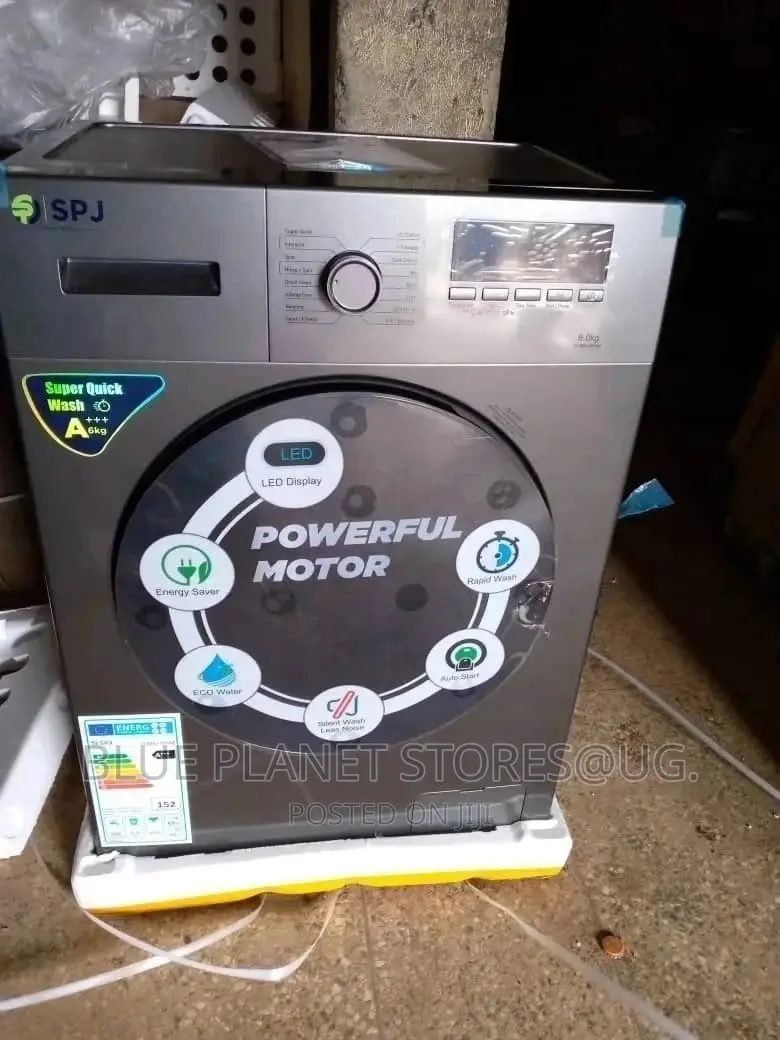 SPJ 6kg Full Auto Washing Machine | Front Loader | FLGR-6FAM