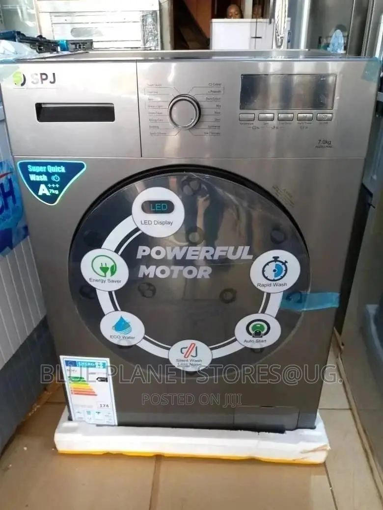 SPJ 7kg Full Auto Washing Machine | Front Loader | FLGR-7FAM