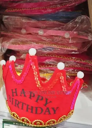Children Led Lights Happy Birthday Crown