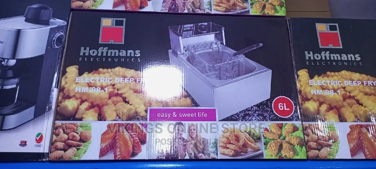 6L Hoffmans Electric Deep Fryer