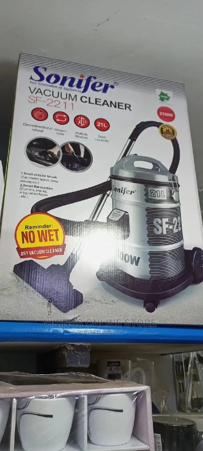 21 Litre Sonifer Dry Vacuum Cleaner.
