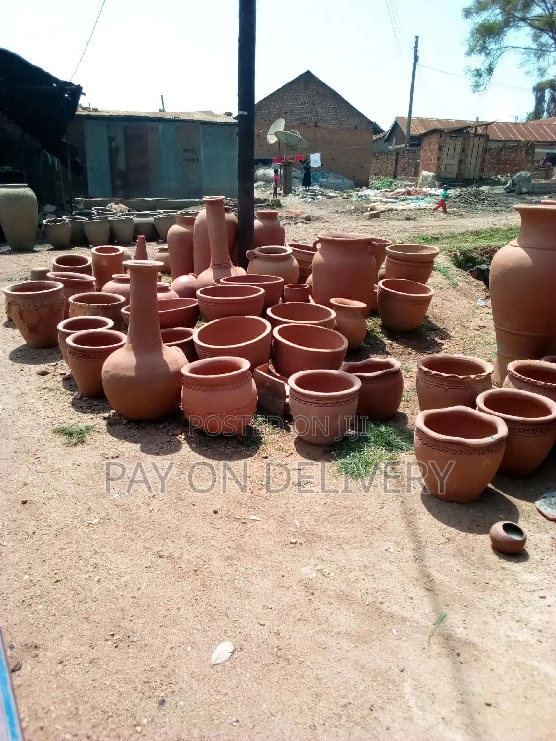 Crafts(Clay Flower Pots)