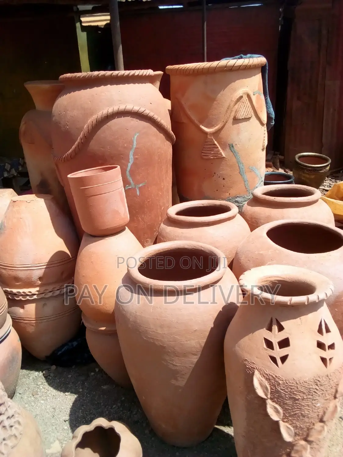 Crafts(Clay Flower Pots)