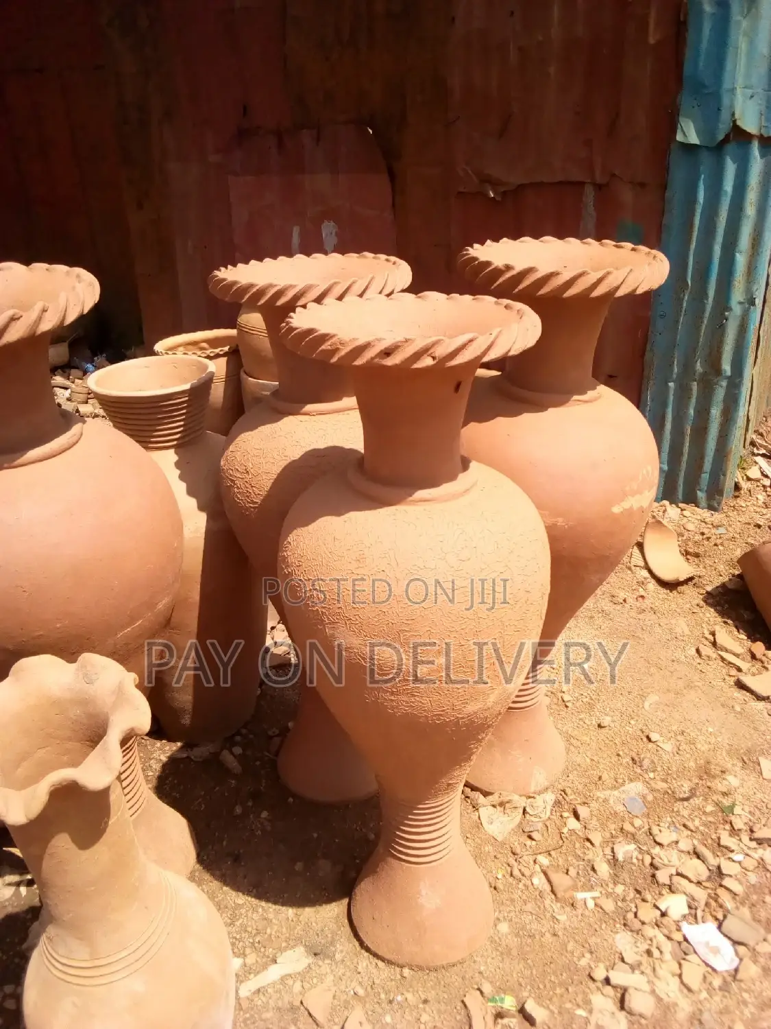 Crafts(Clay Flower Pots)