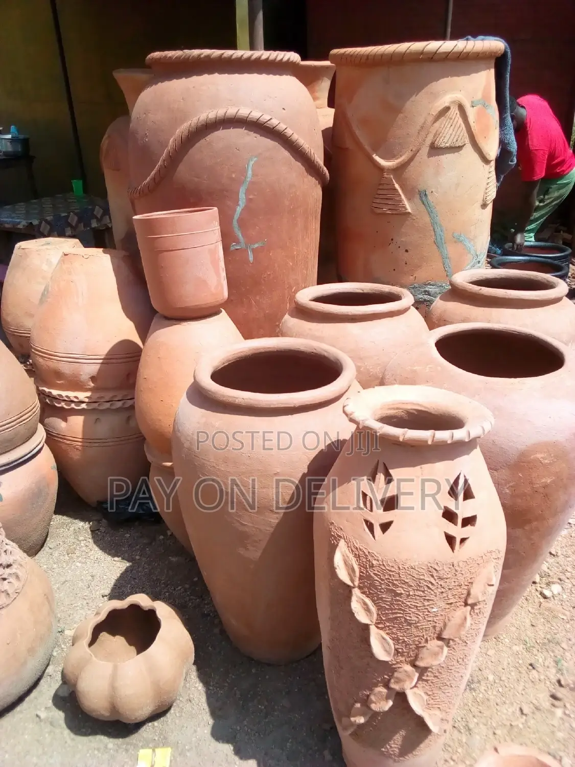 Crafts(Clay Flower Pots)