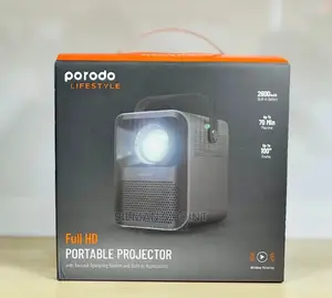 Porodo Lifestyle Full HD Portable Projector
