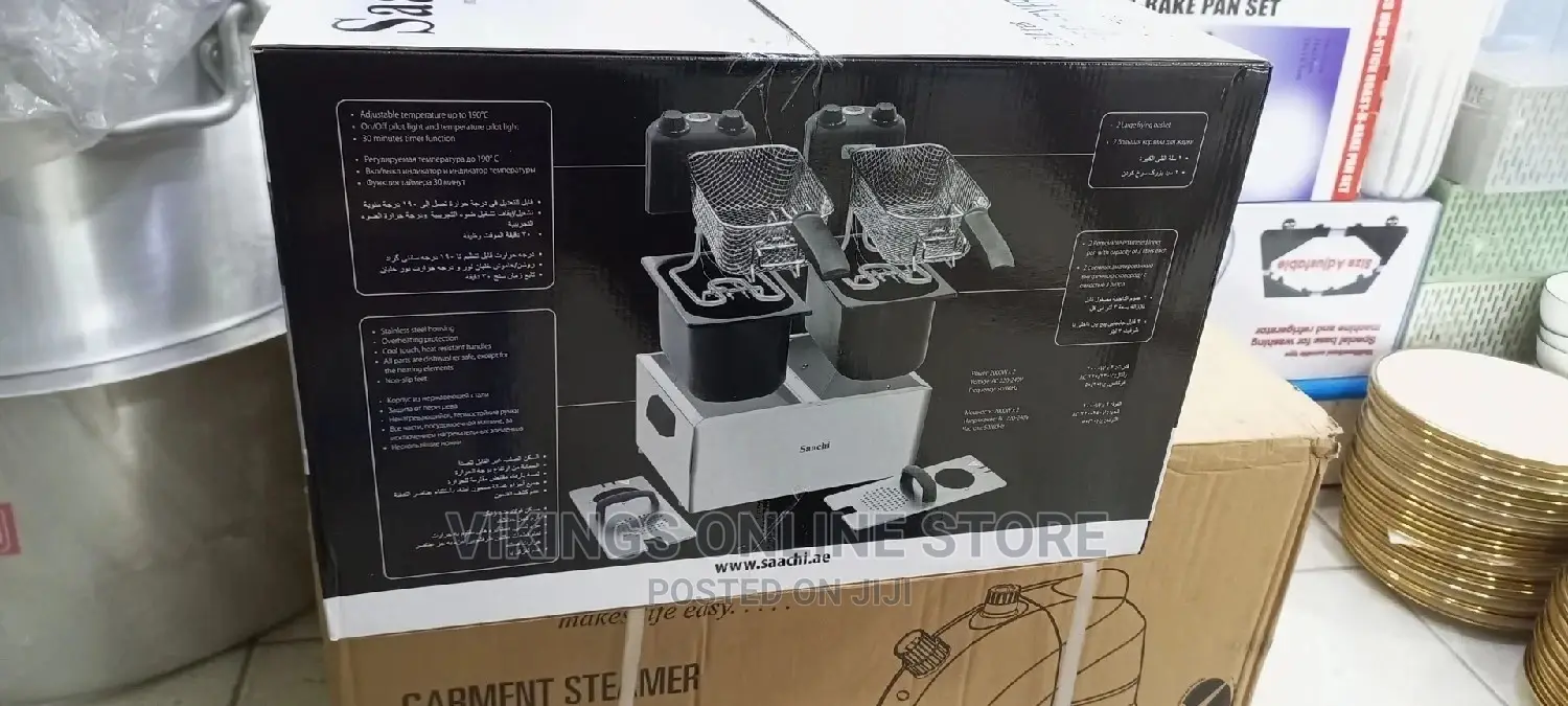 Saachi 6 L Double Deep Fryer