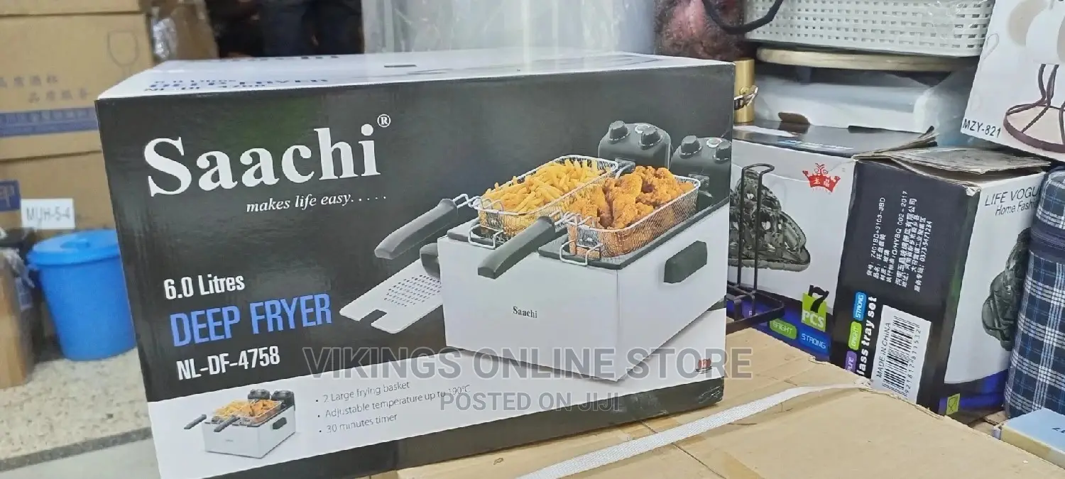 Saachi 6 L Double Deep Fryer