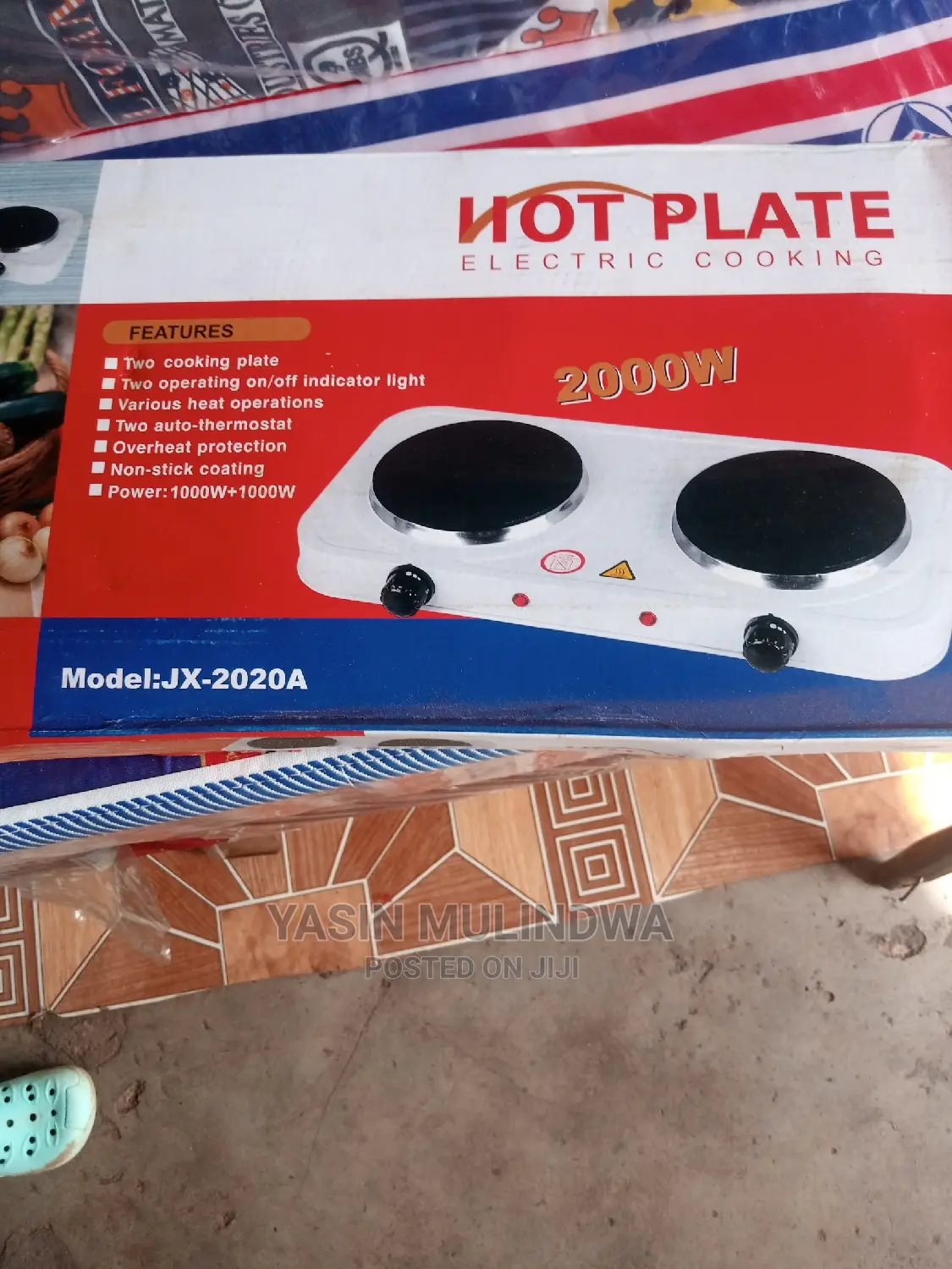 Double Solid Hotplate.