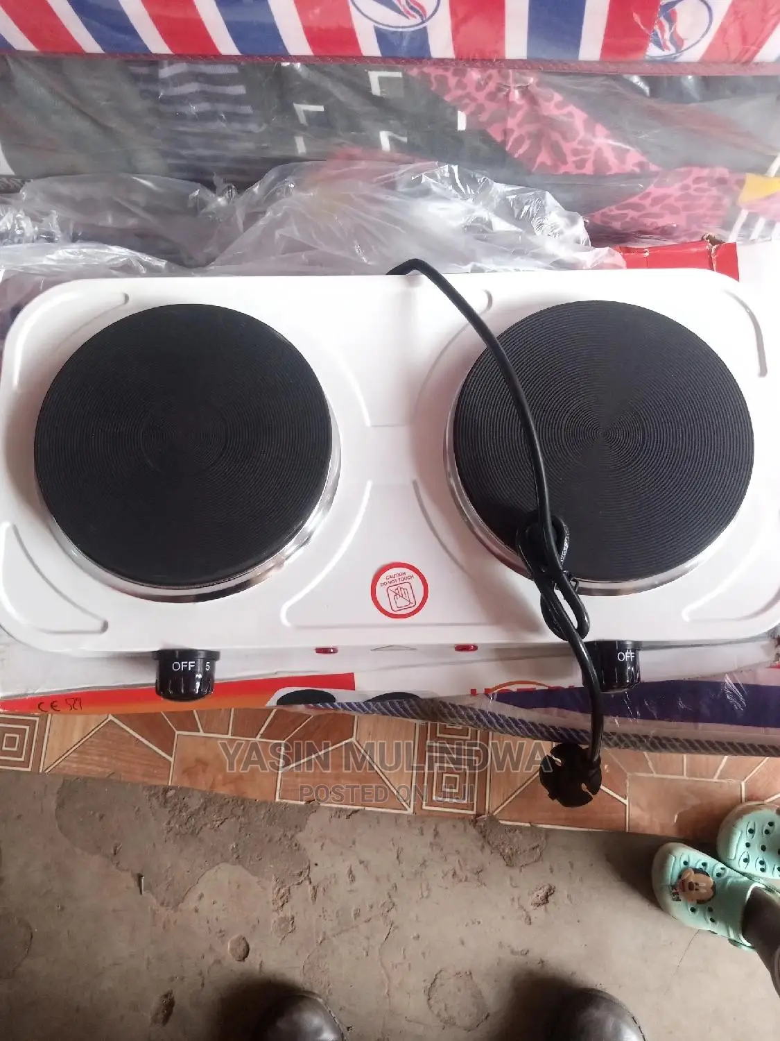 Double Solid Hotplate.