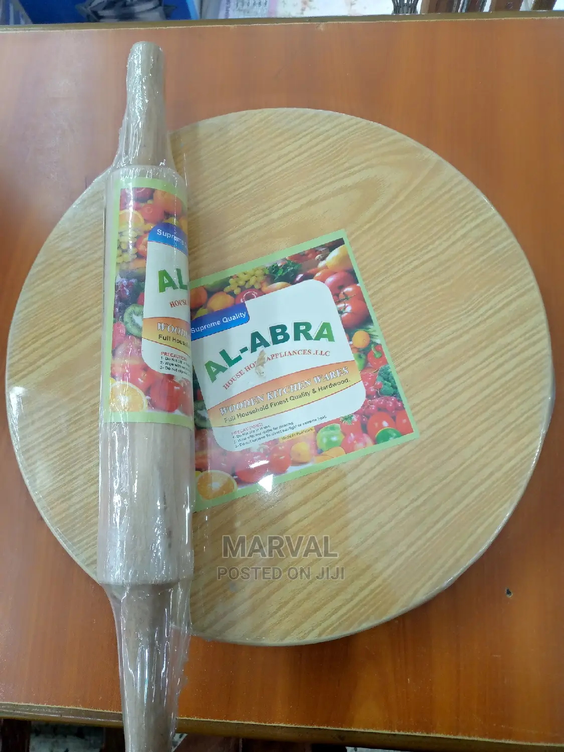 Chapati Board and Rolling Pin