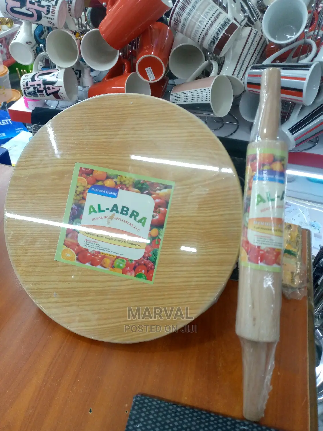 Chapati Board and Rolling Pin
