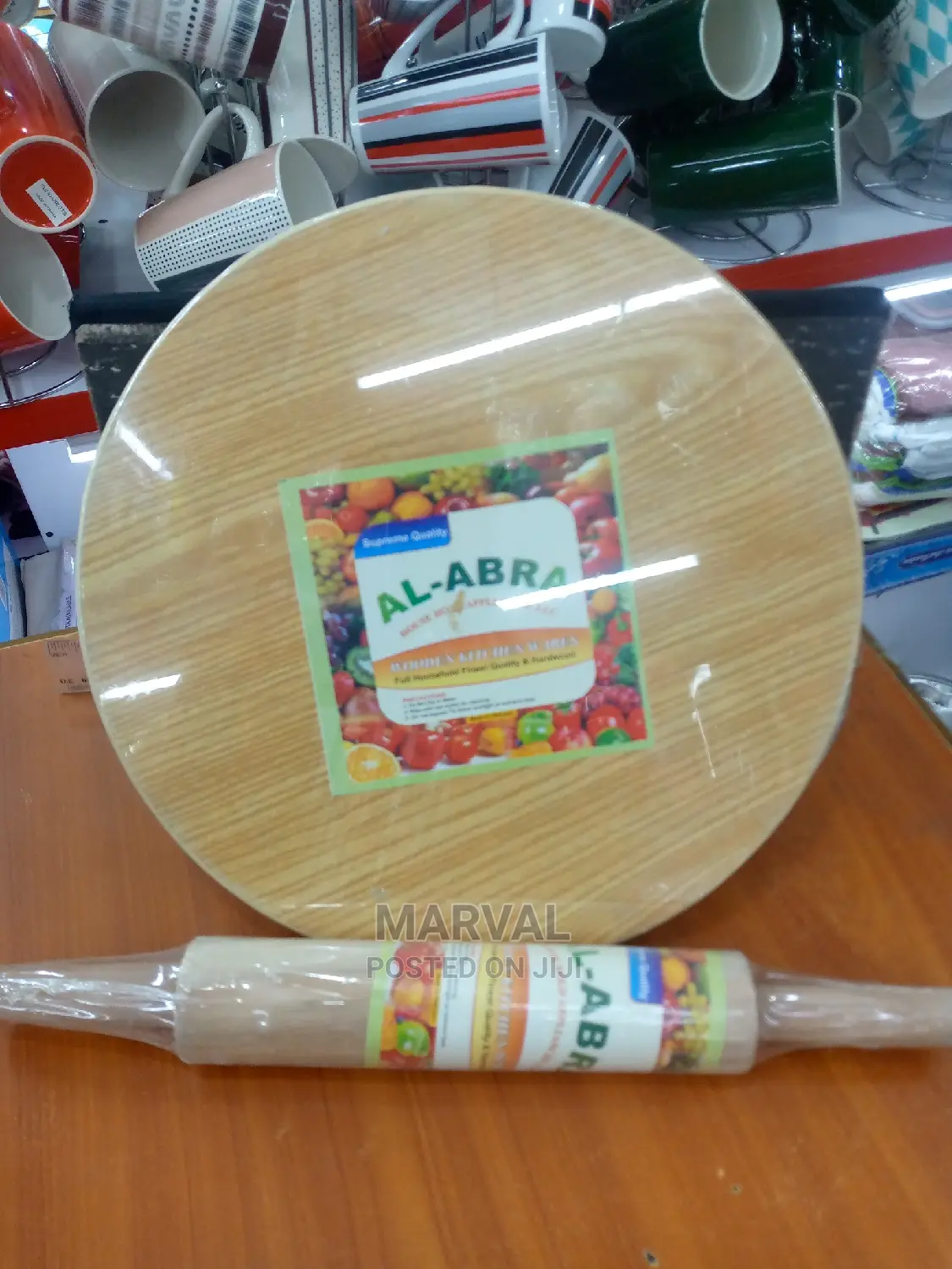 Chapati Board and Rolling Pin