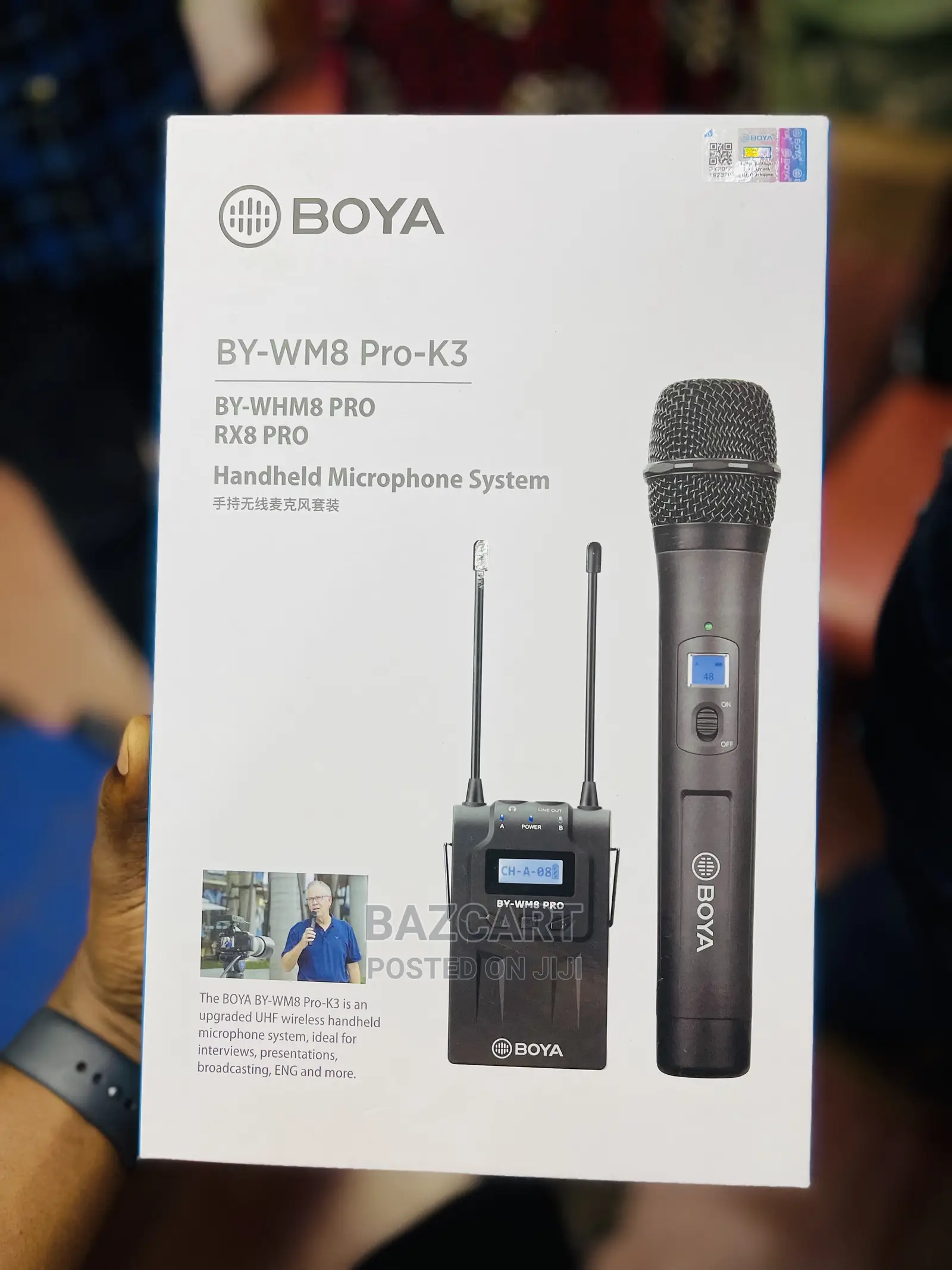 BOYA BY-WM8 PRO-K3 Wireless Handheld Microphone