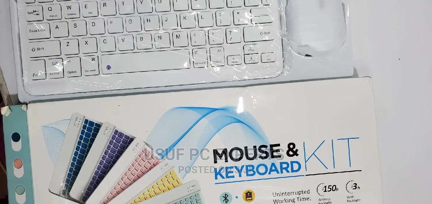 Bluetooth Keyboard and Mouse Combo