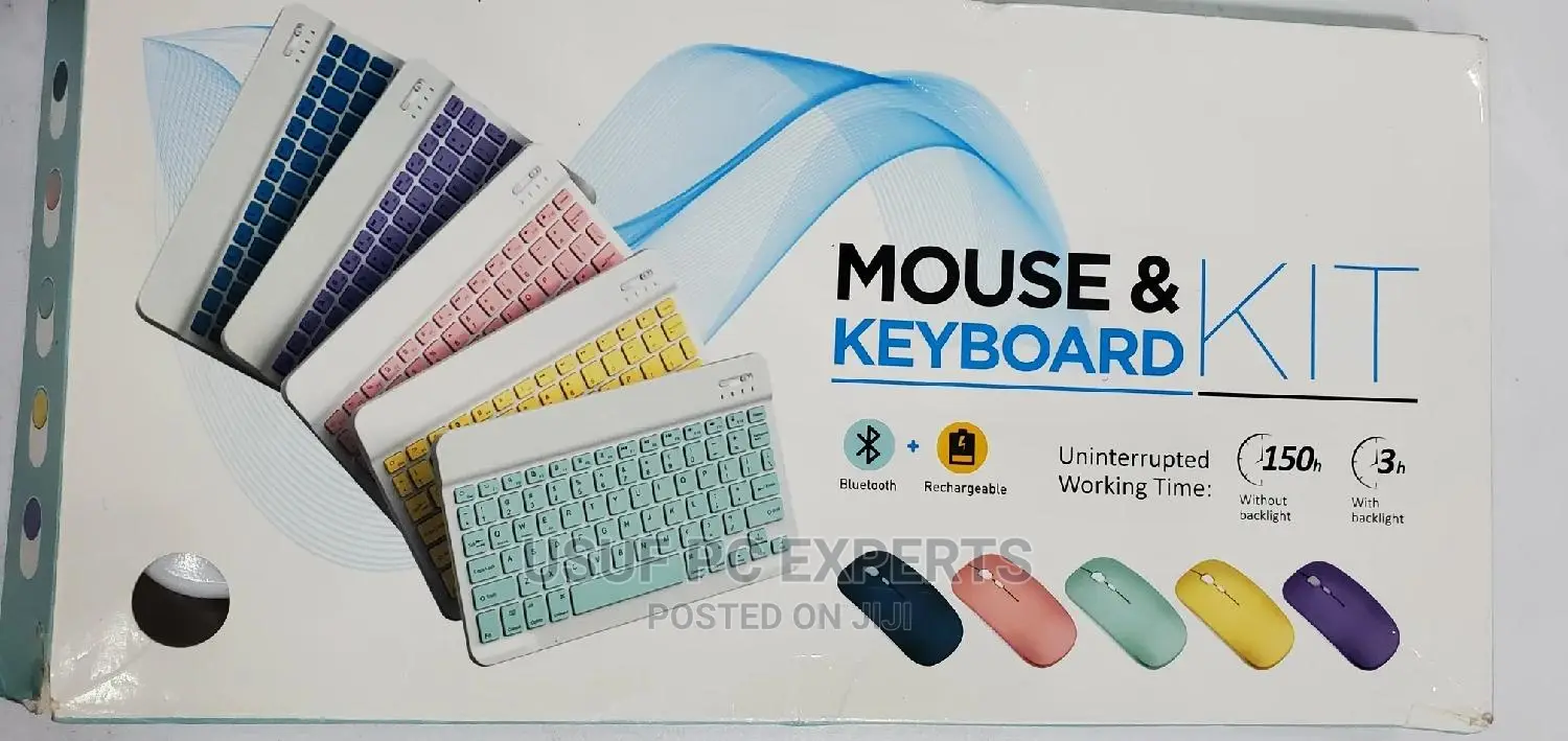 Bluetooth Keyboard and Mouse Combo