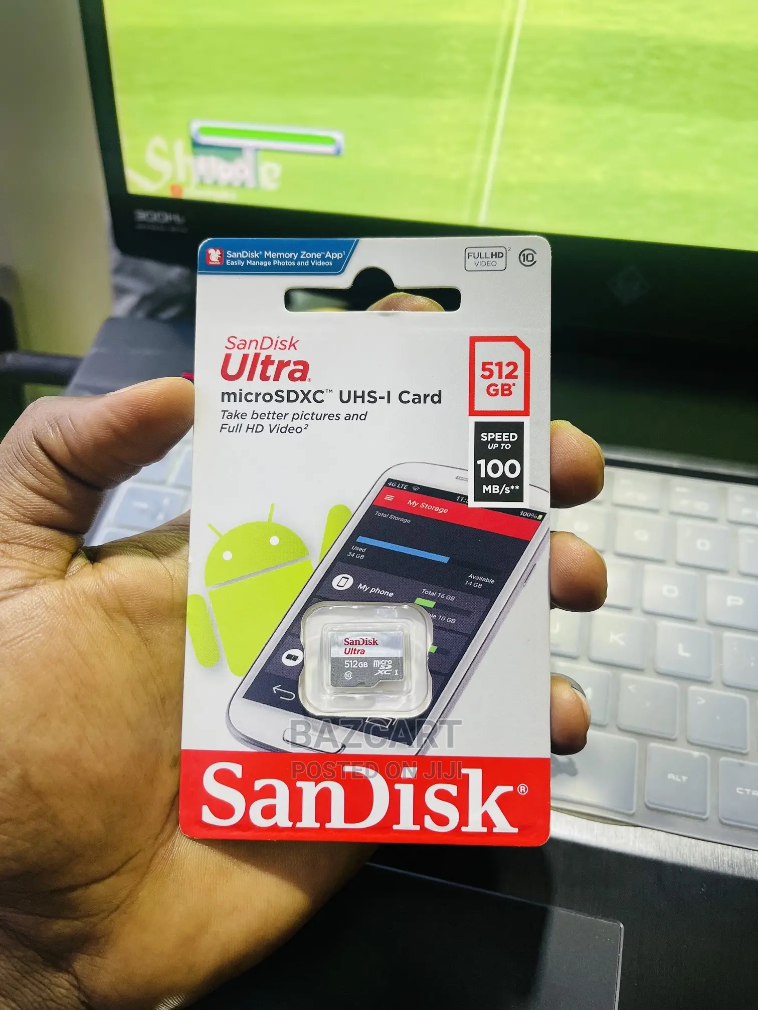 Sandisk 512gb Memory Card Microsdxc" Uhs-I Card