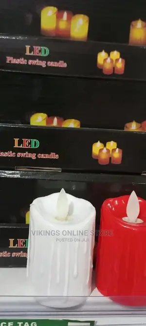Led Plastic Swing Candle
