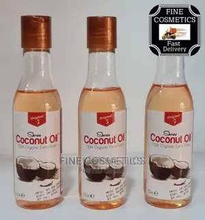 3pcs Organic Extra Virgin Coconut Oil For Skin And Hair