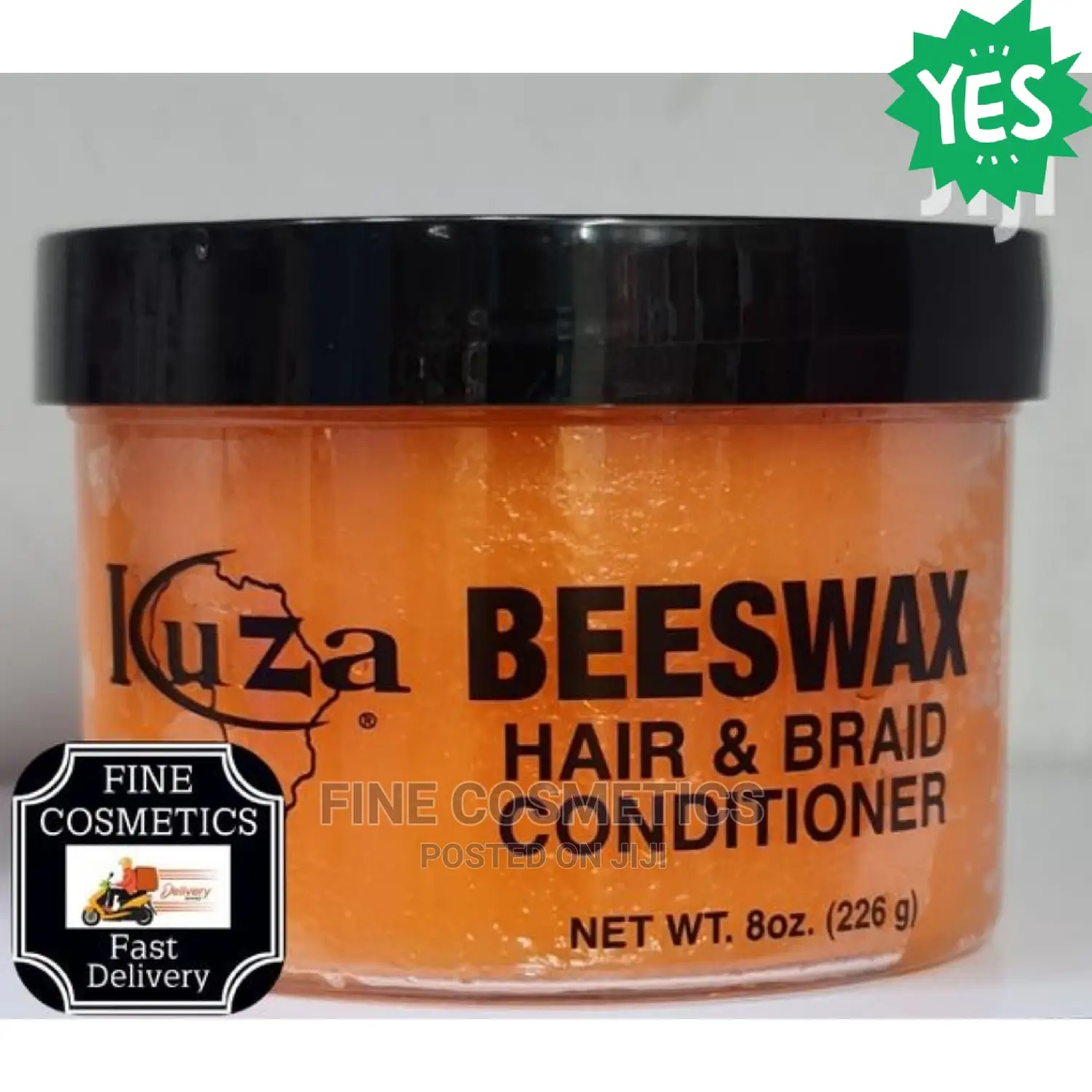 Original Kuza Beeswax Hair & Braid Conditioner 8 Oz