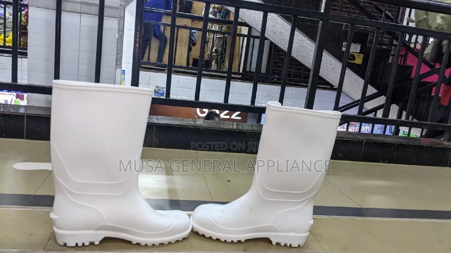 White Safety Gumboots