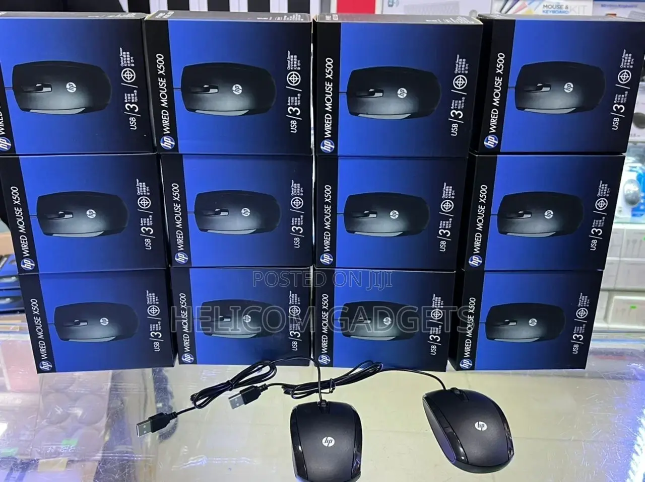 Hp Wired Mouse X500