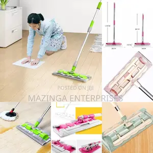 Hands Free Magic Squeeze Mop With Removable Mop Towel